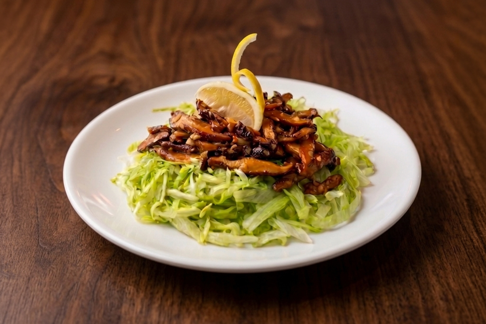 Stir-Fried Shiitake Mushrooms