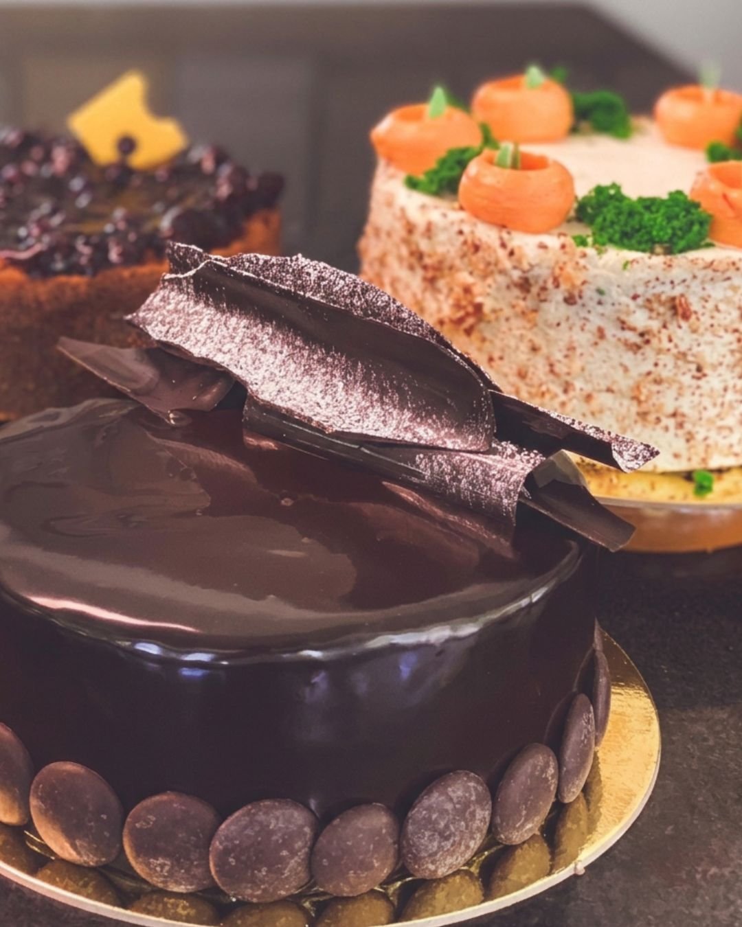 Cakes from the pastry shop