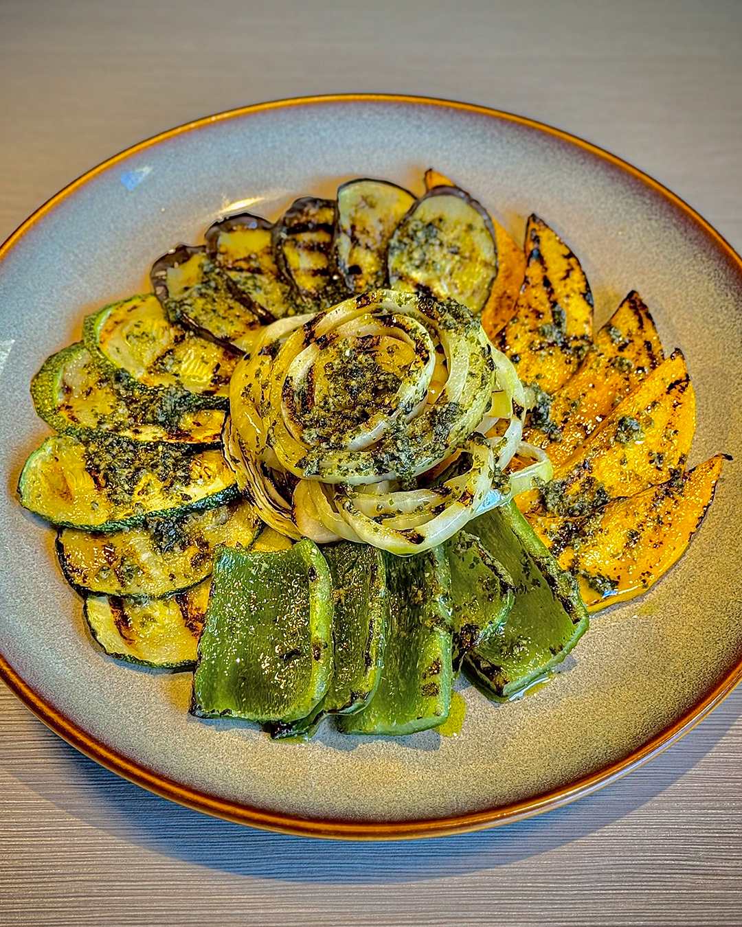 A vegetarian plate