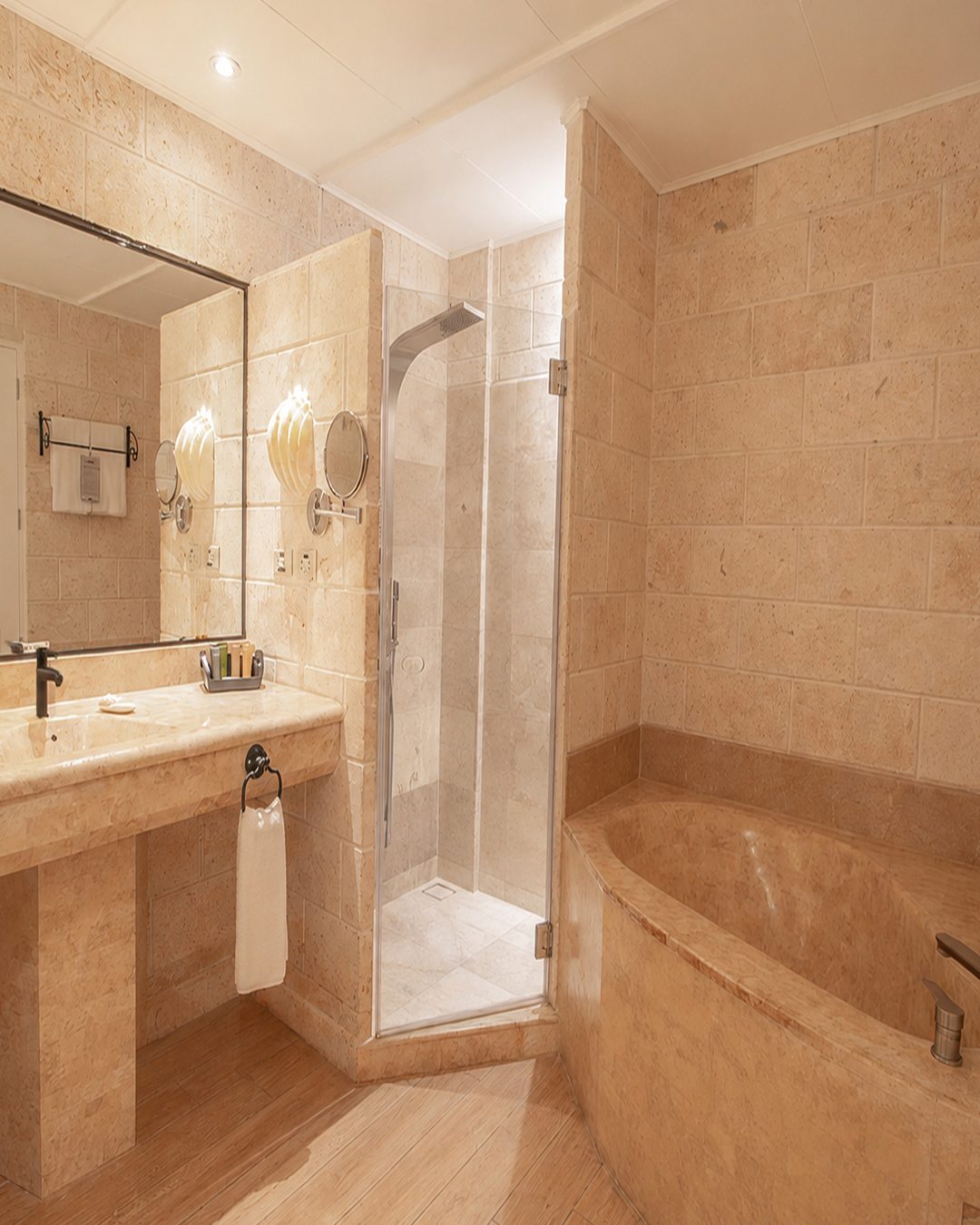 The bathroom