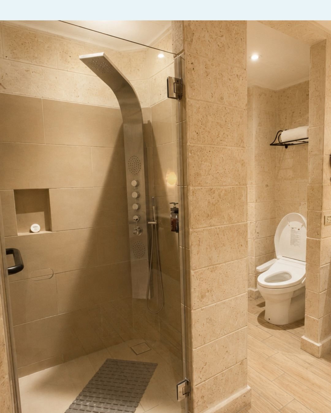 The 5-mode shower