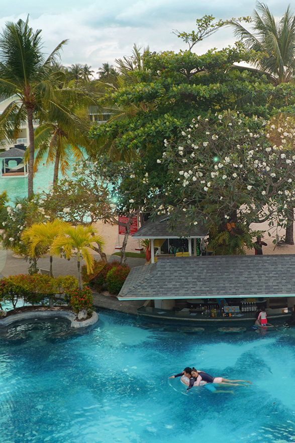 Morning at Kilimanjaro Pool, Plantation Bay