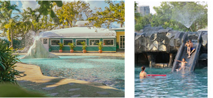 Plantation Bay pools and water features