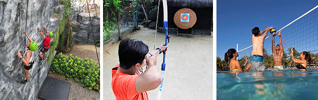 Other sports activities at Plantation Bay