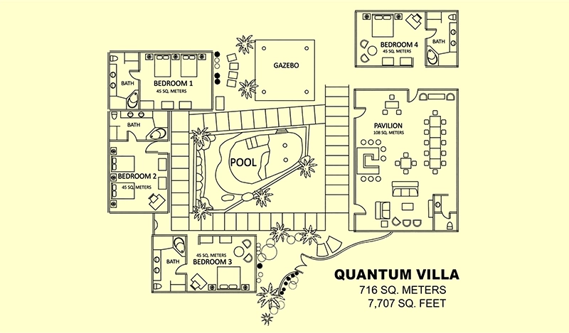 Quantum Villa floor plan and layout