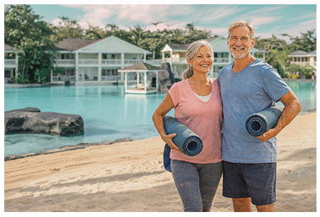 Yoga and mindfulness at Plantation Bay